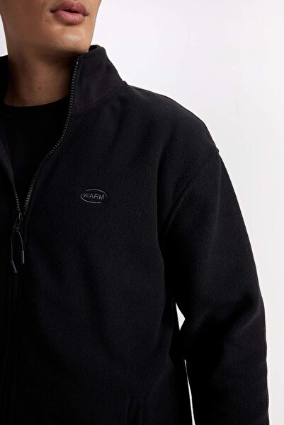 DeFacto Relax Fit Dik Yaka Polar Fermuarlı Sweatshirt D2349AX24AU