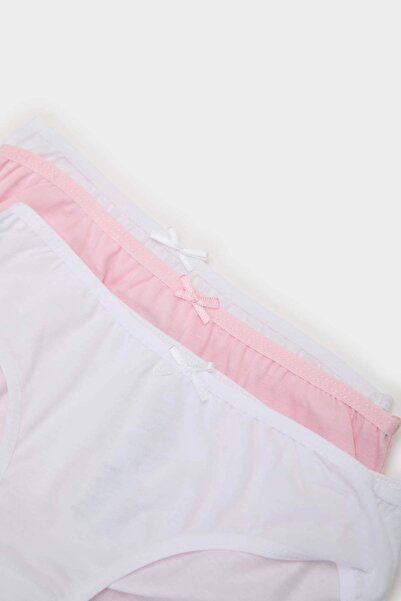 DeFacto Kız Çocuk 3'lü Slip Külot E2566A824AU