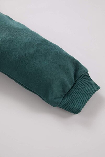 DeFacto Chlapecká souprava 2 kusů mikiny s kapucí a potiskem, elastické tepláky D6876A524WN