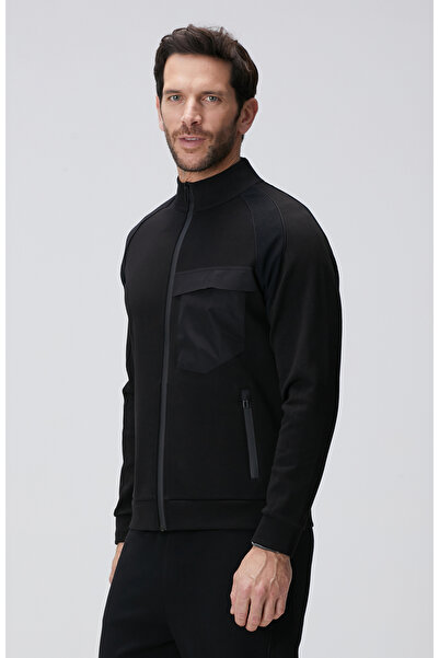 Network Siyah Sweatshirt