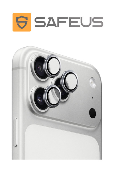 SAFEUS iPhone 17 Pro Max / 17 Pro Sapphire Tempered Camera Lens Protector