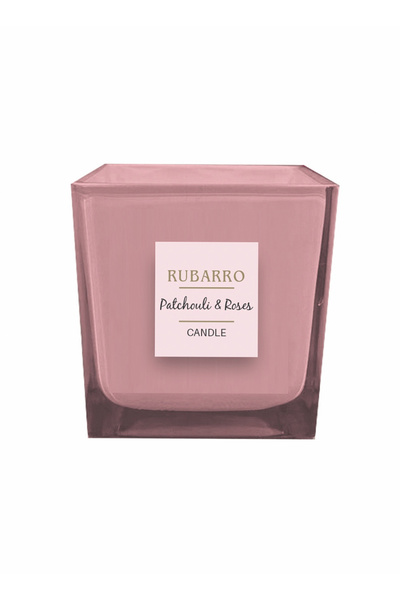 Rubarro Pembe Mum PATCHOULİ ROSES