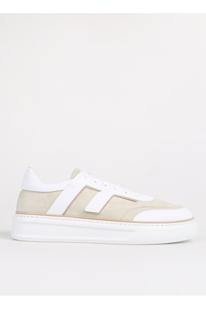 FABI Beyaz-Bej Erkek Sneaker FU0828.B00ZIP82N
