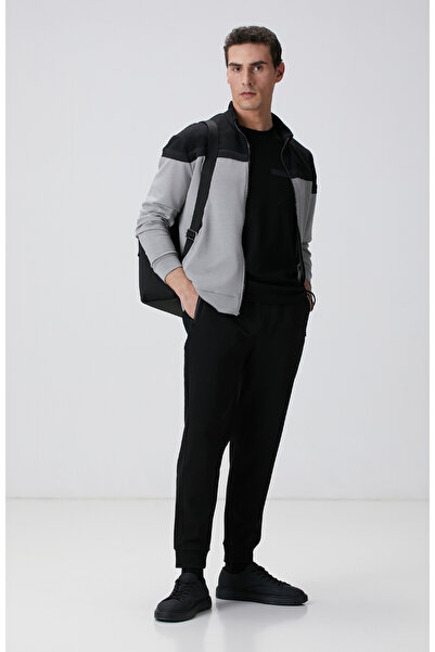 Network Siyah Gri Sweatshirt