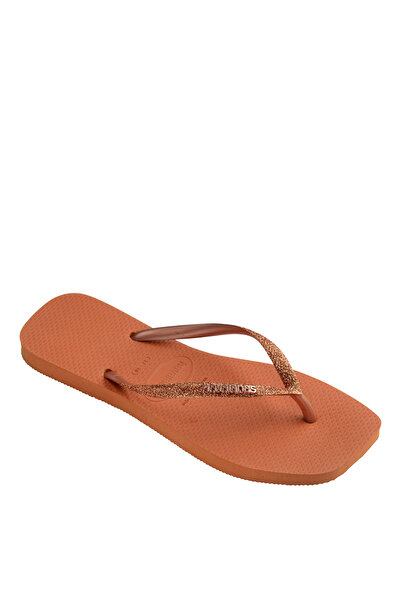 Havaianas Square Glitter Cerrado Orange Kadın Turuncu Terlik