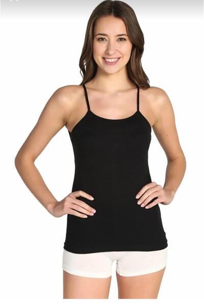 Tutku 0135 Ribana Straped Sports T-Shirt 12 Pieces