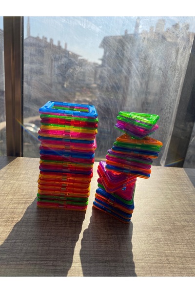 MİNİK DEHALAR Mıknatıslı Manyetik Blok Set 40 Parçalı