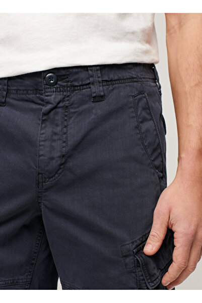 SUPERDRY Lacivert Erkek Rahat Kalıp Şort M7110433A98T_CORE CARGO SHORT