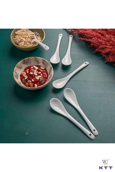 ÖNEMLİ MAĞAZACILIK Porcelain Spice Spoon 1 Piece
