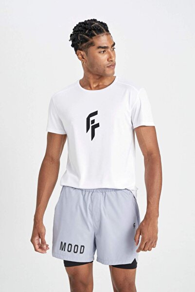 DeFacto DeFactoFit Slim Fit Dar Kesim Fermuarlı Telefon Cepli Sporcu Taytlı Şort Z2147AZ24AU