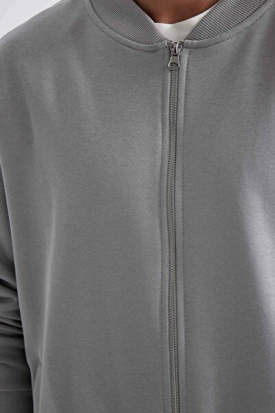 DeFacto Oversize Wide Fit Soft Furry Cardigan A5275Ax23Au