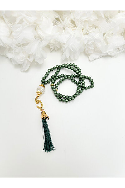 lenagiftworkshop 100 Pieces Emerald Green Gift Vav-Shaped Tassel Plastic Pear...