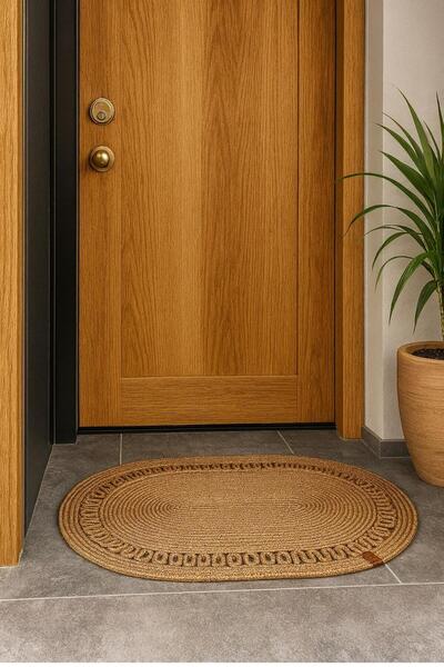 ModaCardin kapı önü paspası klozet önü tezgah önü jüt hasır paspas