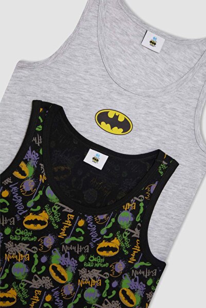 DeFacto Erkek Çocuk Batman 2li Atlet C8798A824AU