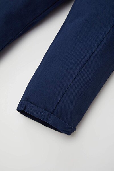 DeFacto Baby Boy Elastic Waist Straight Leg Gabardine Trousers A8429A524Wn