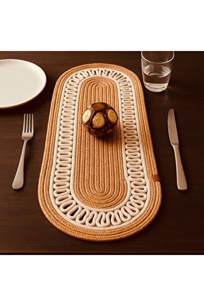 ModaCardin Jute, Wicker, Runner, American Service, Souple, Table Cover, Coffee Table Cover, Decor, Respirator