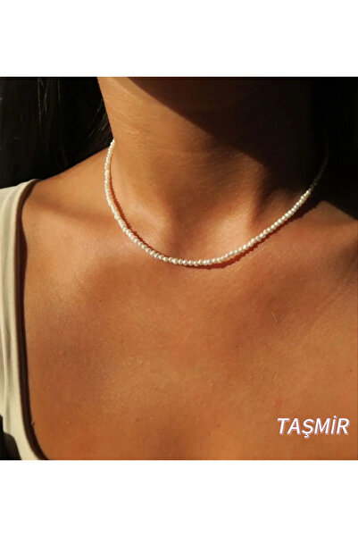 Taş-Mir Gerçek Doğal Kum İnci Kolye