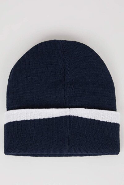 DeFacto Чоловіча новорічна шапка з трикотажу A6630AX24WN