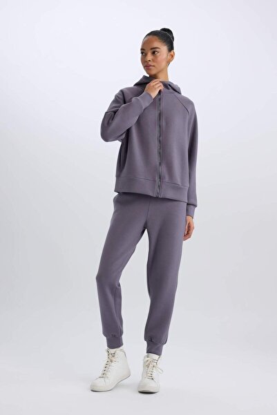 DeFacto Fit Jogger Sweatpants - Ελαστική μέση, Standard Leg D8591ax24au