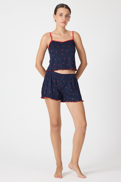 Rays Σετ γυναικεία πιτζάμα με σχέδιο Laci Cherry 3415