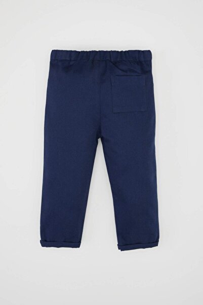 DeFacto Baby Boy Elastic Waist Straight Leg Gabardine Trousers A8429A524Wn