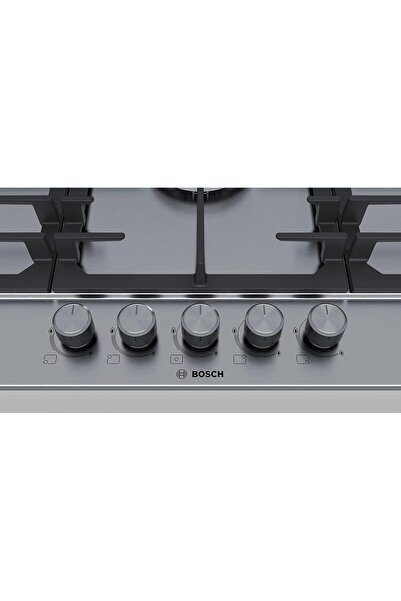 Bosch Serie 6 Gas Hob 90 cm Stainless Steel - PCQ9B5O90M