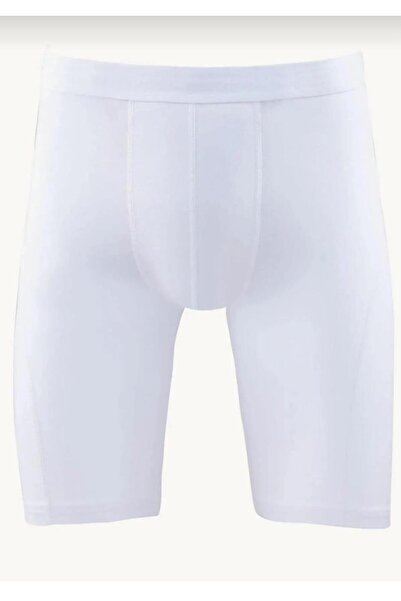 Tutku Elit TUTKU ELİT 1253 ERKEK ELASTAN LİKRALI UZUN BOXER TEKLİ