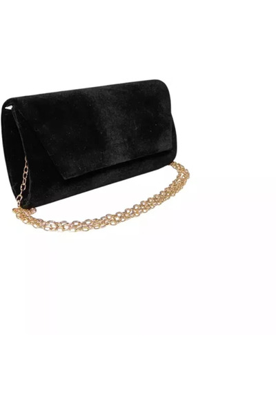 Magrot Geantă mică de tip clutch din catifea pentru petreceri, 20449