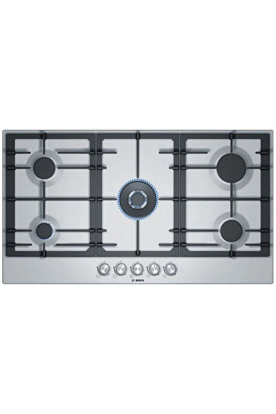 Bosch Serie 6 Gas Hob 90 cm Stainless Steel - PCQ9B5O90M