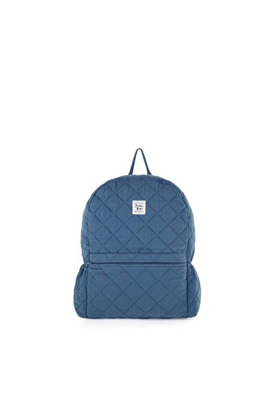 Funna Baby حقيبة ظهر موسلين - مقاطعة - بترول - قياسية