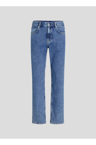 Karl Lagerfeld KLJ STRAIGHT DENIM Straight Fit Mavi Erkek Denim Pantolon 241D...