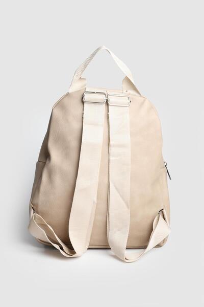 La La'Graccio Paris Γυναικεία τσάντα πλάτης Nales Donma από συνθετικό δέρμα La'Graccio Παρίσι σε βίζον