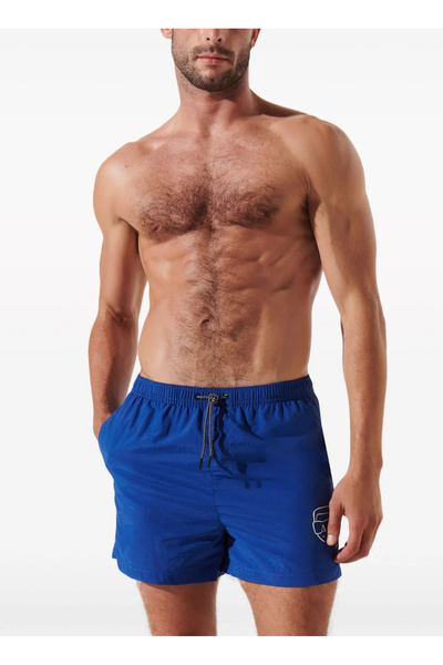 Karl Lagerfeld Lacivert Erkek Şort Mayo 240M2208658