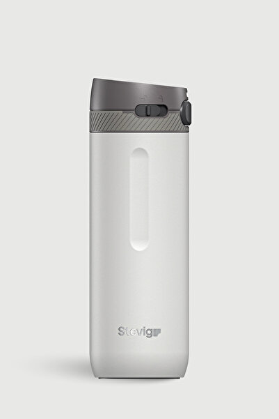 Stevig 4 Action Trigger-Control Çelik Termos 500 ML Snow White ST-229