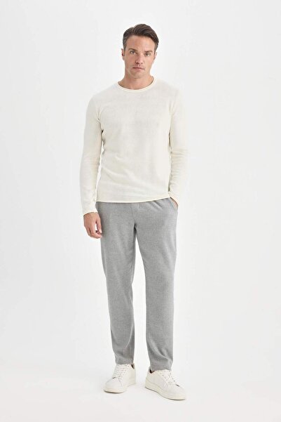 DeFacto Jogger Pants Straight Leg with Lace-Up Waist Pocket D8641Ax24Au