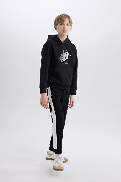 DeFacto Boy - Regular Fit Thick Sweatshirt and Trousers Set D4444A8Ns