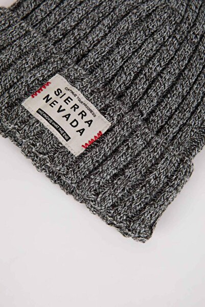 DeFacto Erkek Etiket Baskılı Bere C7145AX24WN