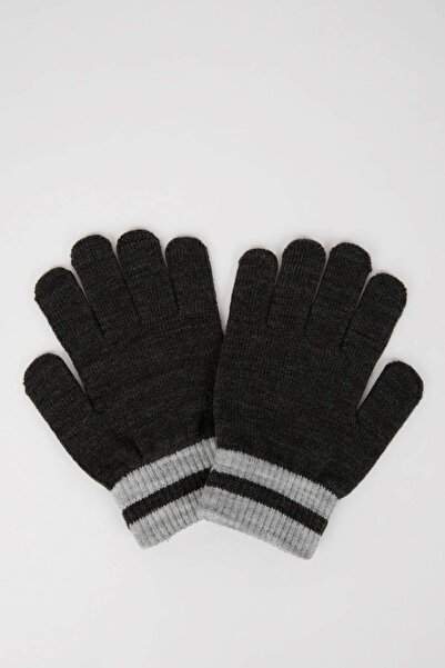 DeFacto Bedruckte Strickhandschuhe für Jungen S0406A624WN