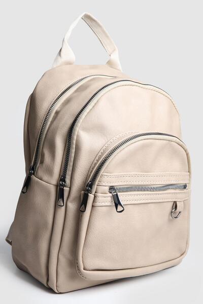 La La'Graccio Paris Γυναικεία τσάντα πλάτης Nales Donma από συνθετικό δέρμα La'Graccio Παρίσι σε βίζον