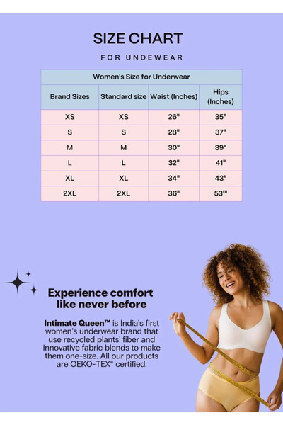 Intimate Queen Layela Corn Bae – Barely-there Wellness Hiphuggers | Breathable, Sweat-safe & Gentle (PEACH)