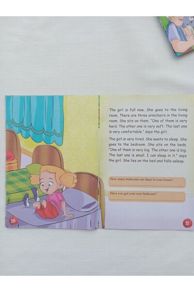 Easy Readers English 6 Story Reading Book 4 –5- 6-7- 8. Grade - Elementary School Middle School with Qr Code for Practice