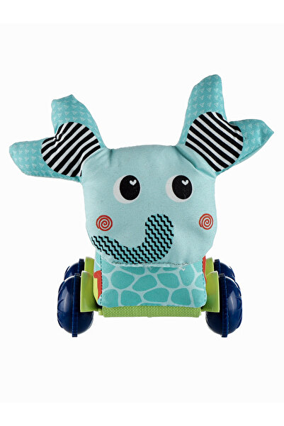 Molie Plush Elephant Baby Toy Car