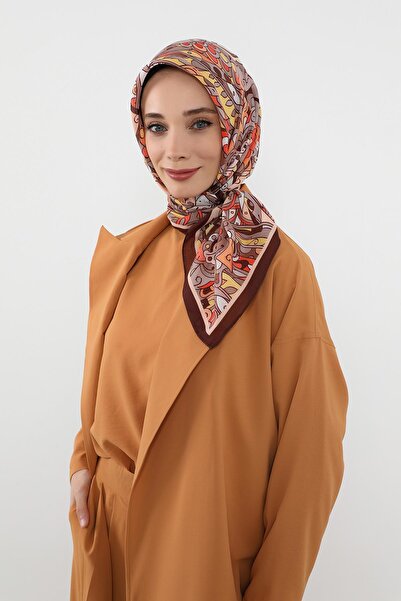 Aisha's Design Patterned Voile Scarf,Es-111