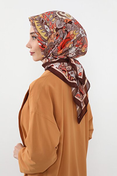 Aisha's Design Patterned Voile Scarf,Es-111