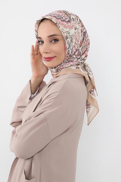 Aisha's Design Patterned Voile Scarf,Es-102