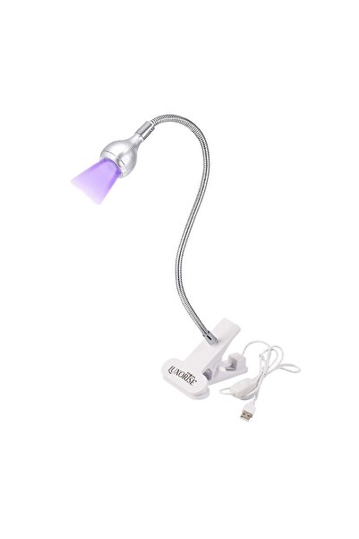 LUXORISE RevoMAX 360 Adjustable UV LED Lamp, Silver