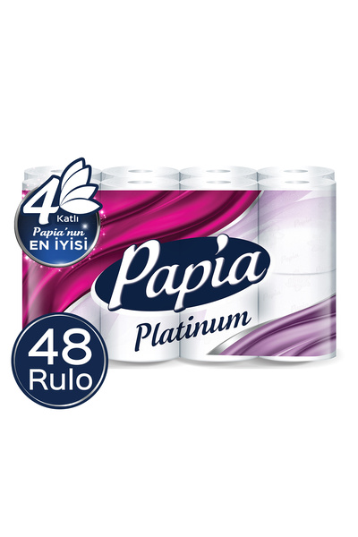 Papia Platinum Tuvalet Kağıdı 48 Rulo