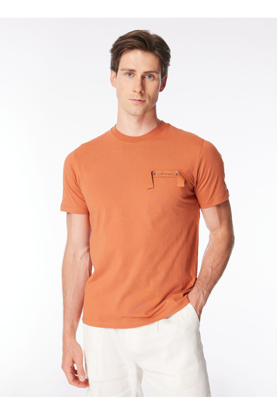 SSEINSE Bisiklet Yaka Düz Kırık Beyaz Erkek T-Shirt TE2686SS T-shirtKırık Beyaz