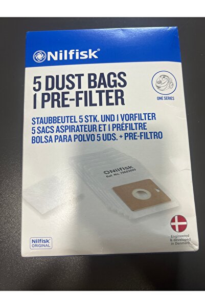 Nilfisk Coupe ONE Action Bravo Astiral Serisi Süpürge Toz Torbası