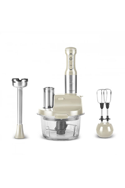 Karaca Inox Gövde Premium 2000w Turbo 1,5 Lt Cam Hazneli, 4 Kanatlı Çelik Bıçak Mutfak Robotu & Blender